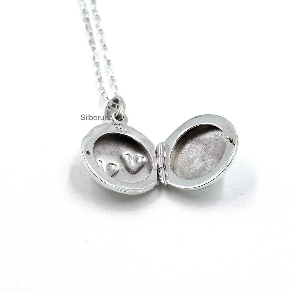 Heart Silver Locket Pendant – SILBERUH