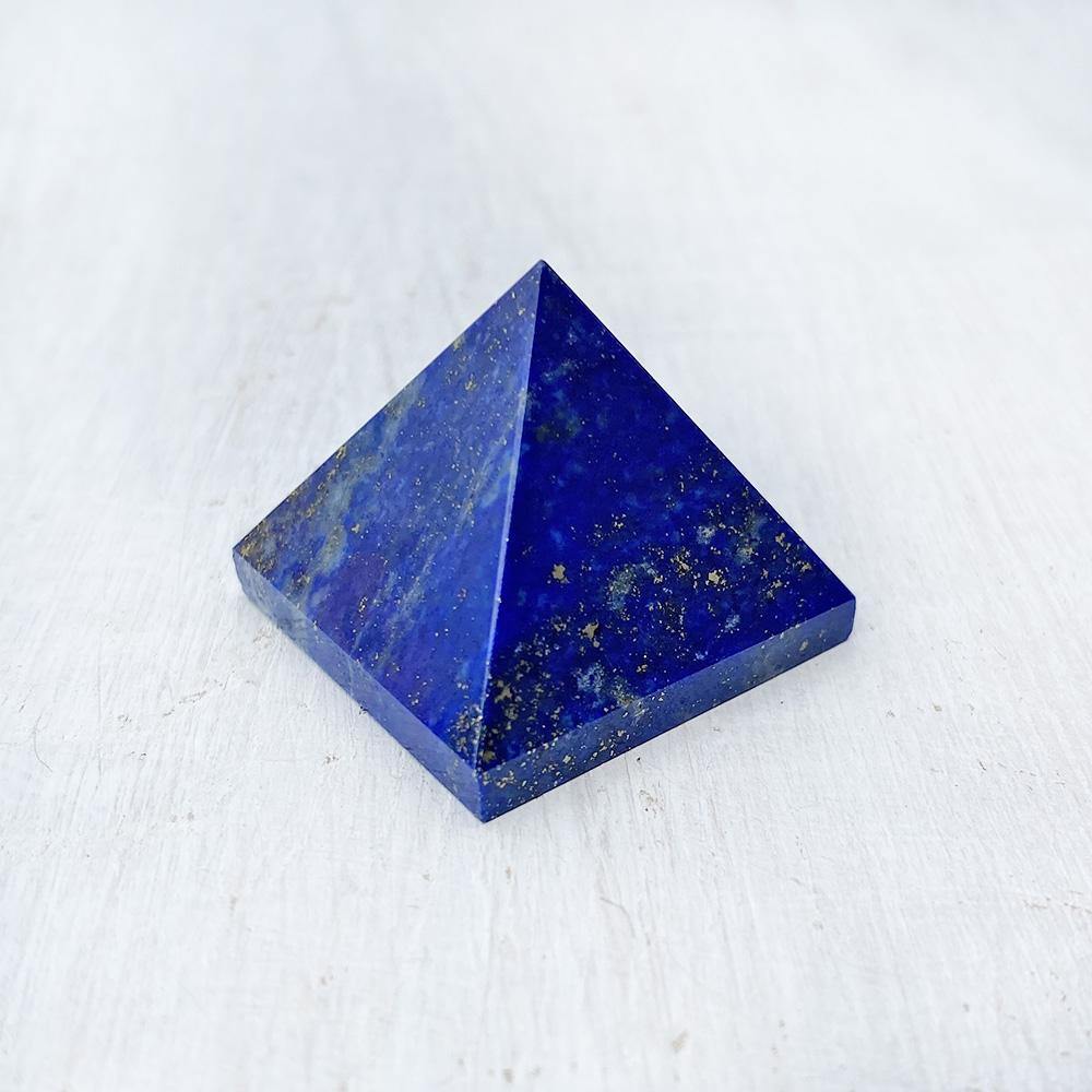 Lapis deals lazuli pyramid