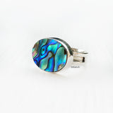 Abalone Silver Ring