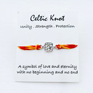 Celtic Knot Silver Rakhi