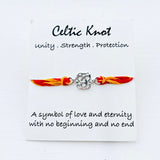 Celtic Knot Silver Rakhi