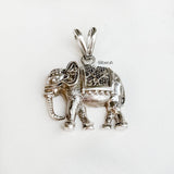 Elephant Silver Pendant