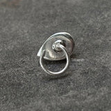 Filigree Silver Nose Pin