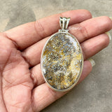 Fossil Coral Silver Pendant