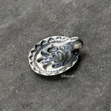 Ganesha Silver Nose Clip