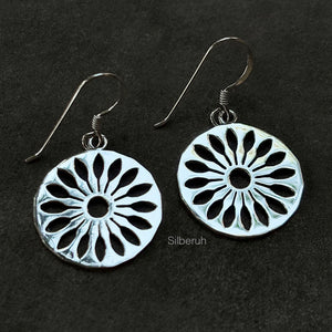 Jali Silver Earring