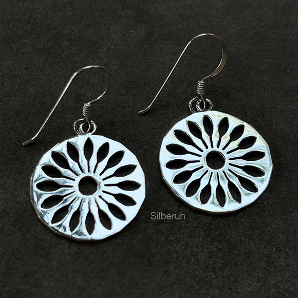 Jali Silver Earring