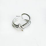 Knot Silver Ring