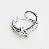 Knot Silver Ring