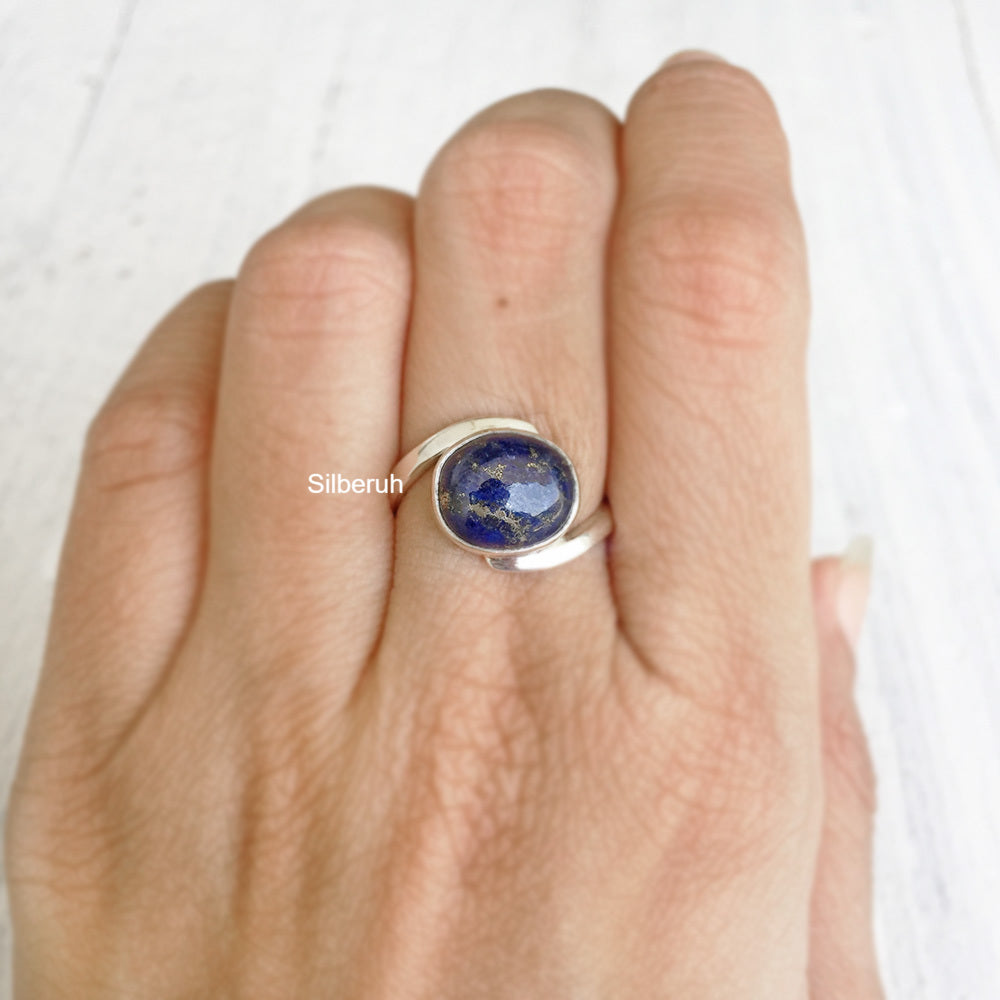 Sterling Silver lapis deals lazuli Ring size 5 1/2