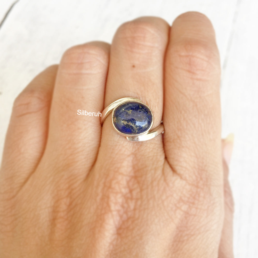 Sterling Silver Lapis buying Lazuli Ring