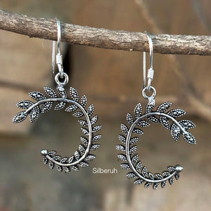 Leaf Silver Earring