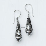 Mughal Silver Drop Earring