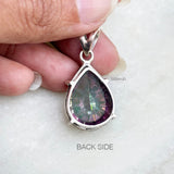 Mystic Topaz Silver Pendant