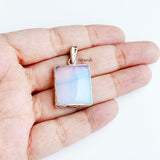 Opalite Greek Silver Pendant