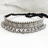 Silver Chitai Choker Necklace