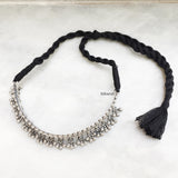 Silver Chitai Choker Necklace