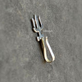 Trishul Silver Nose Clip