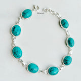 Turquoise Silver Bracelet