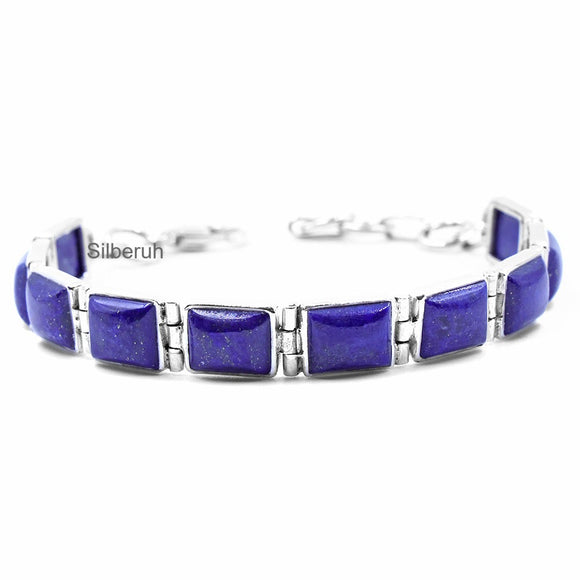 Buy Lapis Lazuli Bracelet | Stone of Knowledge & Wisdom Online in India -  Mypoojabox.in