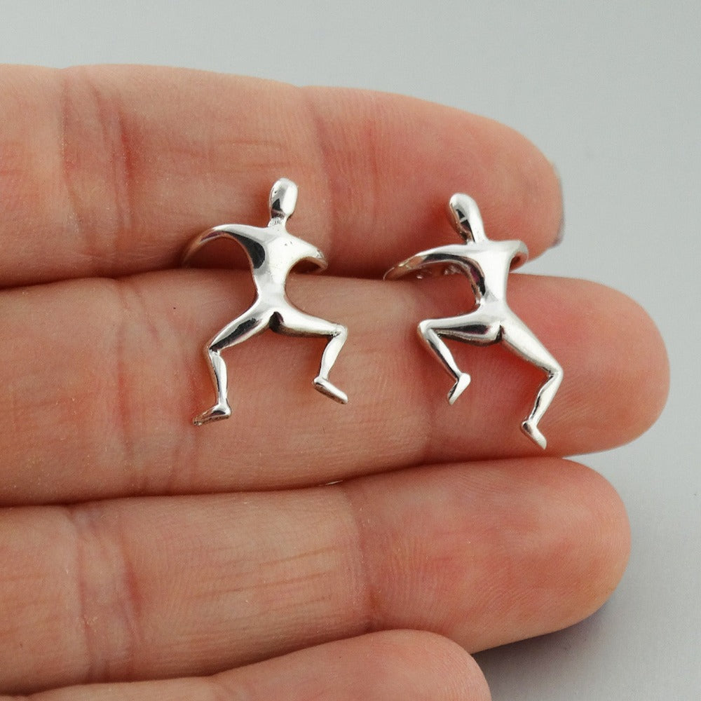 Climbing man ear cuff hotsell